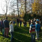 Abschlusskreis an der Stammeseiche