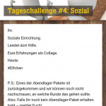 Unsere Tageschallenge #4, nicht leicht da etwas zu finden!