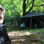 ... mussten wir unsere Jurte mal präsentieren ;-)