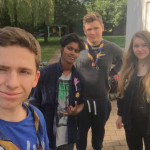 Schließlich das Abschlussfoto in der Heimat