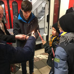 Die Verteilung des Friedenslichtes