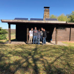 Abschlussfoto vor der guten Stube