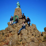 Fliegerdenkmal mit uns Steinis