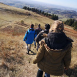 Kleine Wanderung zum Fliegerdenkmal