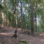 Sichtlich fertig vom aufräumen