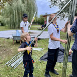 Alle Stangen auf die gleiche Länge
