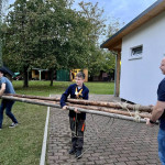 Ein Dreibein aus dem Bilderbuch