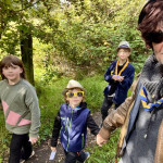 Auf dem Weg zu Poubelles Versteck